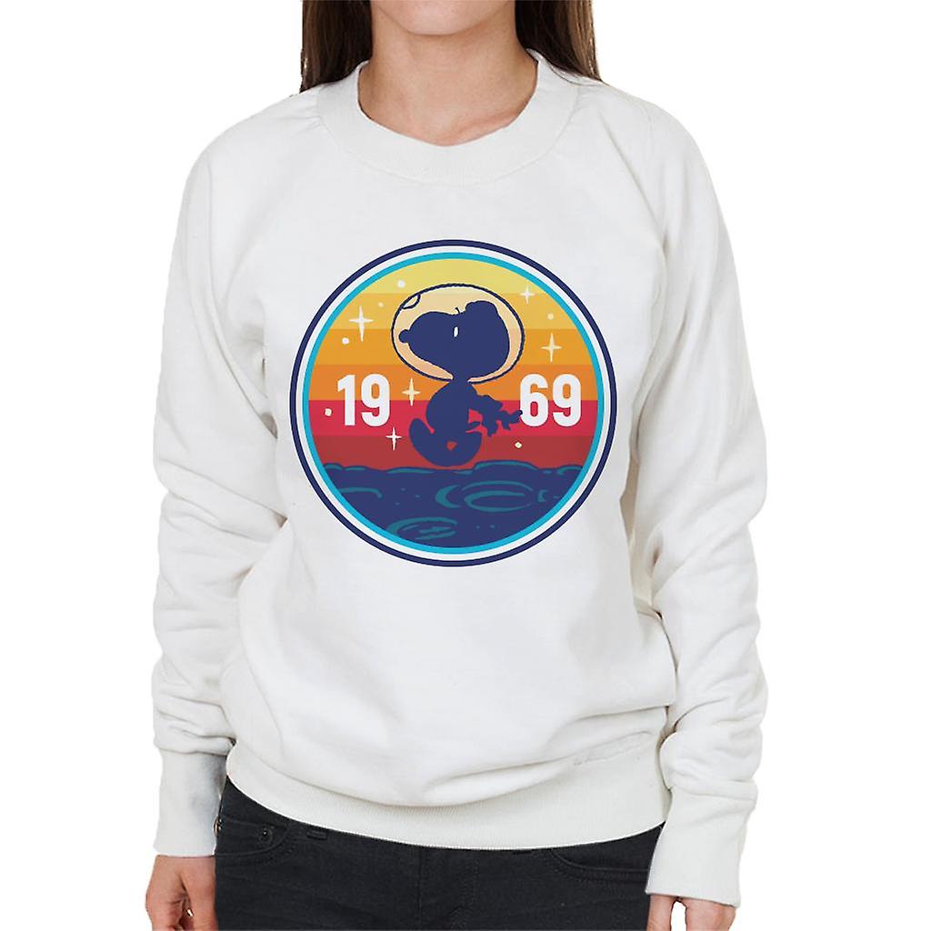 Peanuts Snoopy 1969 Moon Landing Women's Sweatshirt