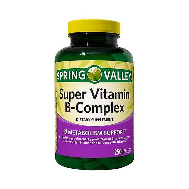 Spring Valley Super B-complex Tablets, 250 Count
