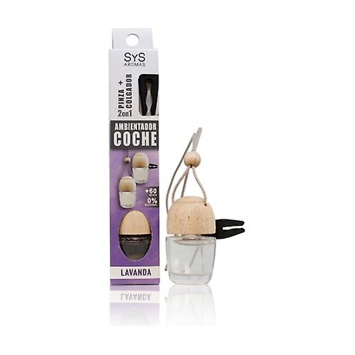 Style Car Air Freshener with Lavender Scent Clip 7 ml