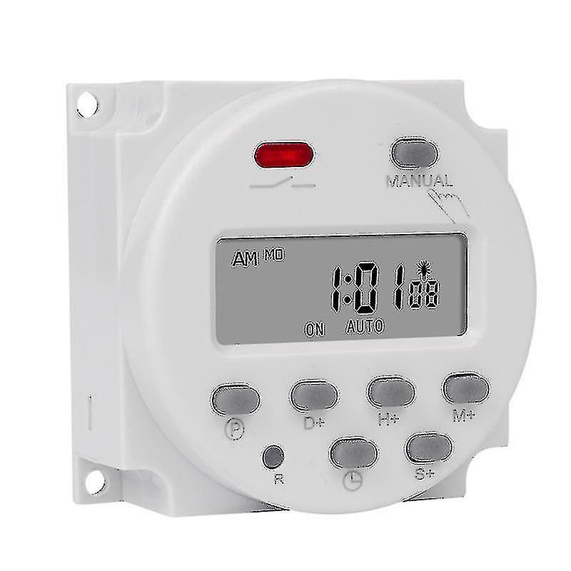 Sinotimer 1 Second Interval 220v Digital Lcd Timer Switch 7 Days Weekly Programmable Time Relay Pro (tangling)-YUHAO