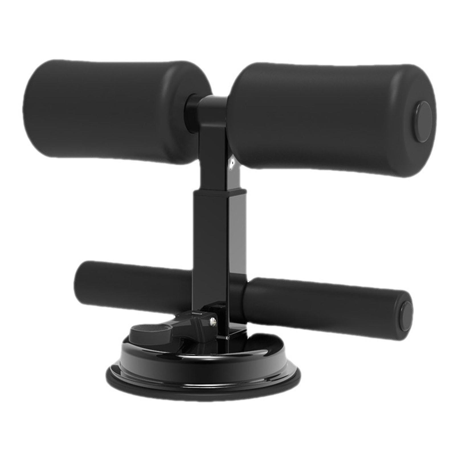 Sit Up Bar Floor Sit Up Assistant Device Abs Master for Finess Exercising Abdominal Muscles Full Body Training Black