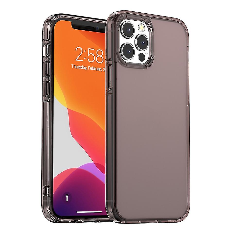 Tpu + Pc Protective Case For Iphone 13 Pro Max Transparent Black