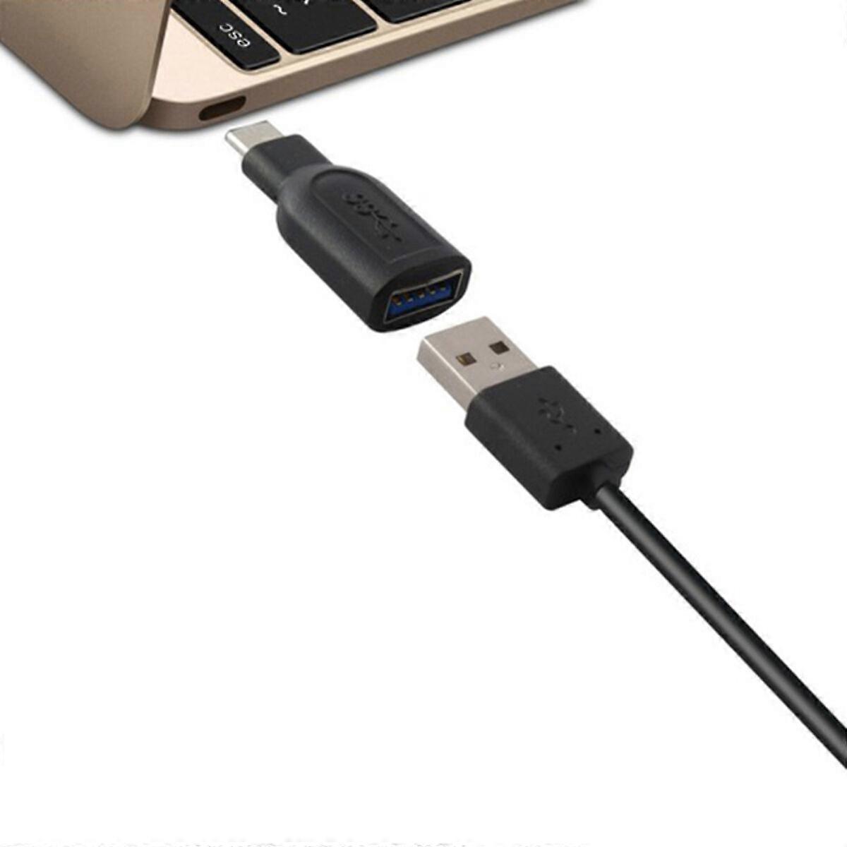 USB 3.0 auf USB-C 3.1 Adapter Schwarz