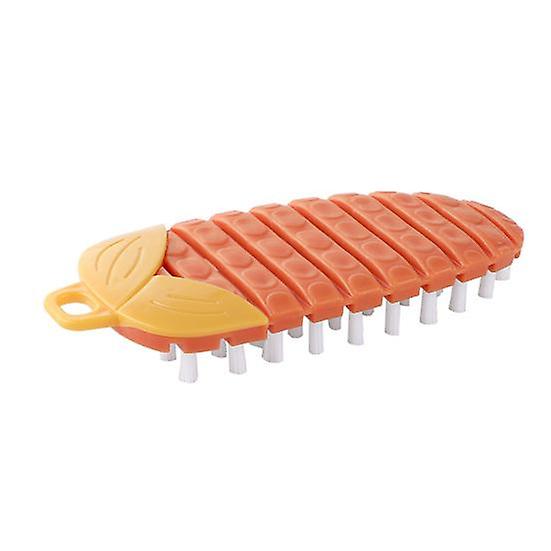 Portable Pot Brush Useful PP Material Home Accessory Flexible Vegetable Cleaning