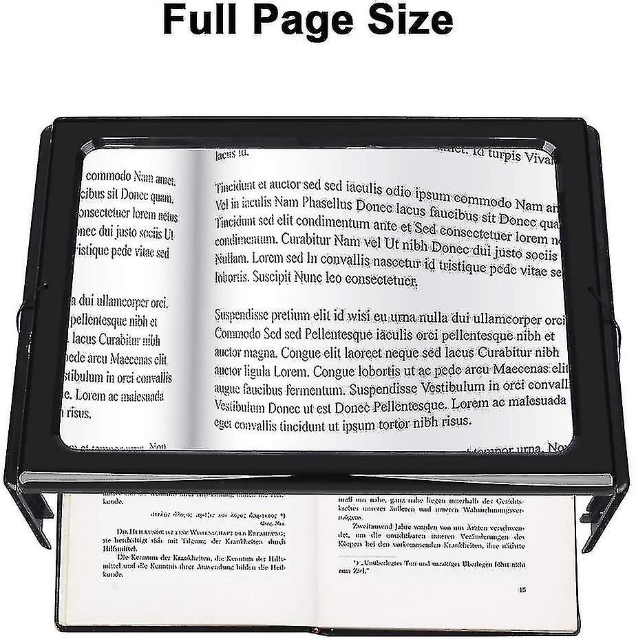 Reading Magnifiers Magnifier With Light, 3x Magnification Reading Magnifiers