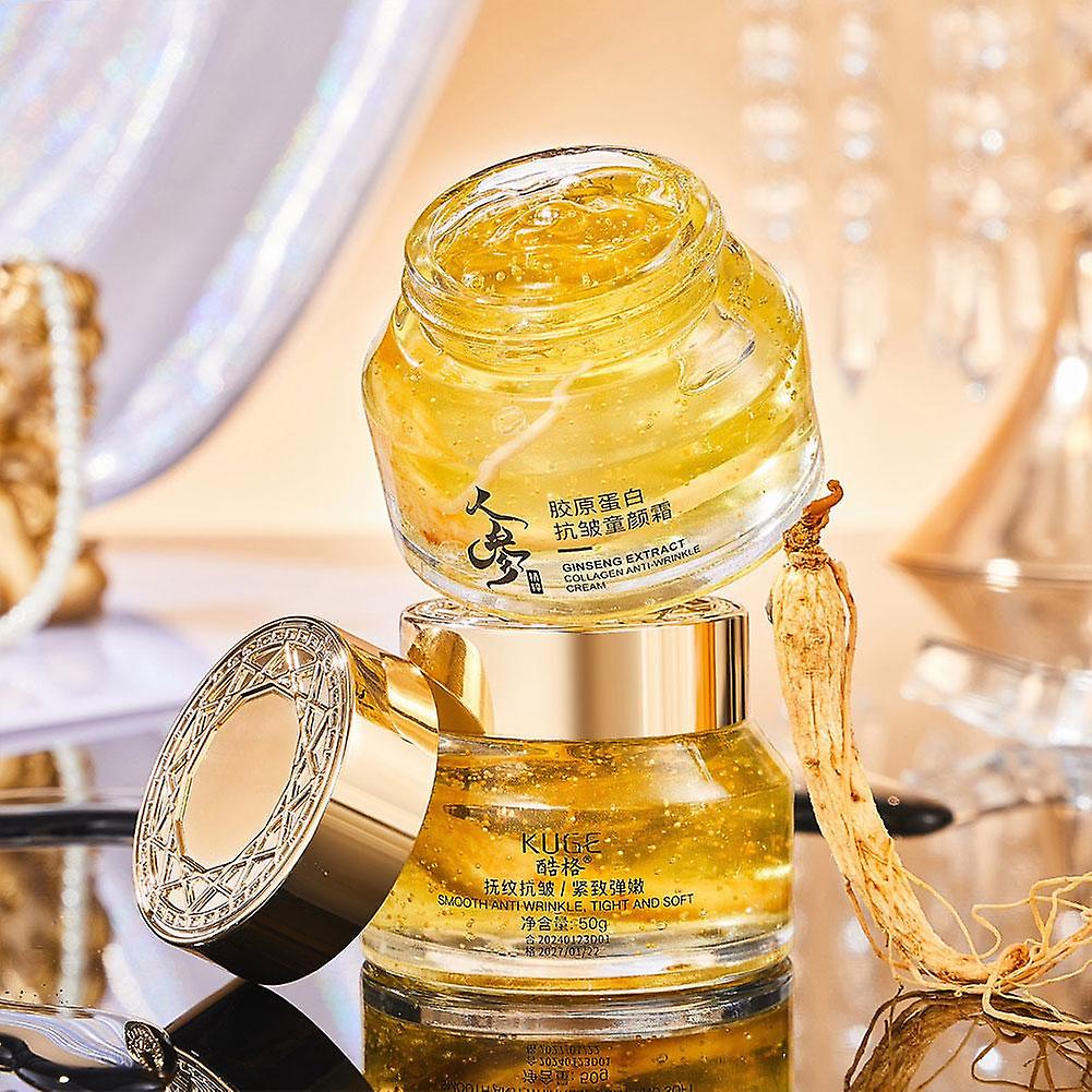 Gold Ginseng Serum Anti Wrinkle Dark Spot Face Essence Ginseng Extract Liquid