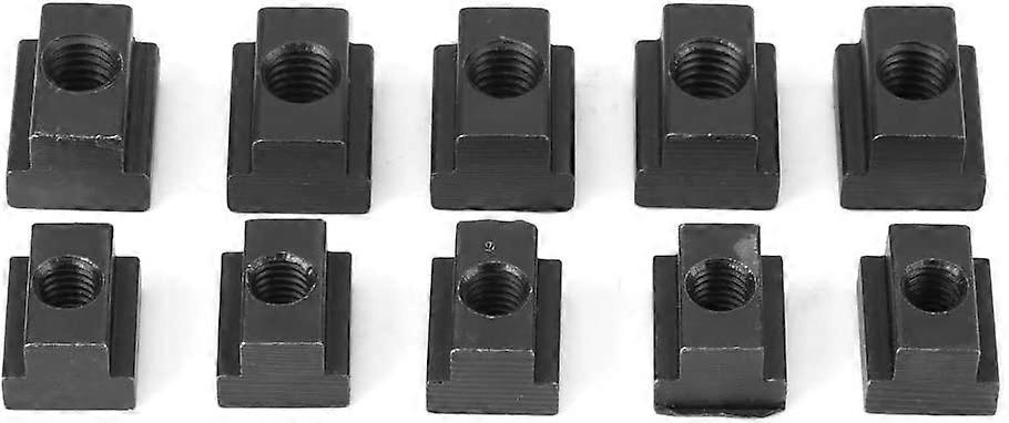 M8/10 Black Oxide Finish M8/10 Nuts in T Slots of Machine Tool Tables(M8)