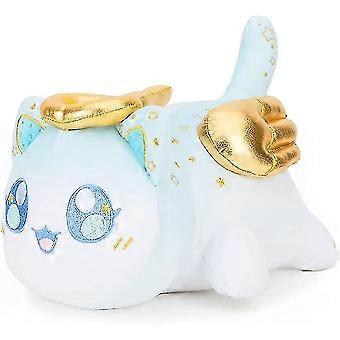 10 Zoll Niedliche Engel Katze Stofftier Plüsch Kissen Weiche Meemeows Katze Plüsch Puppe Geburtstag Geschenk für Fans Kinder
