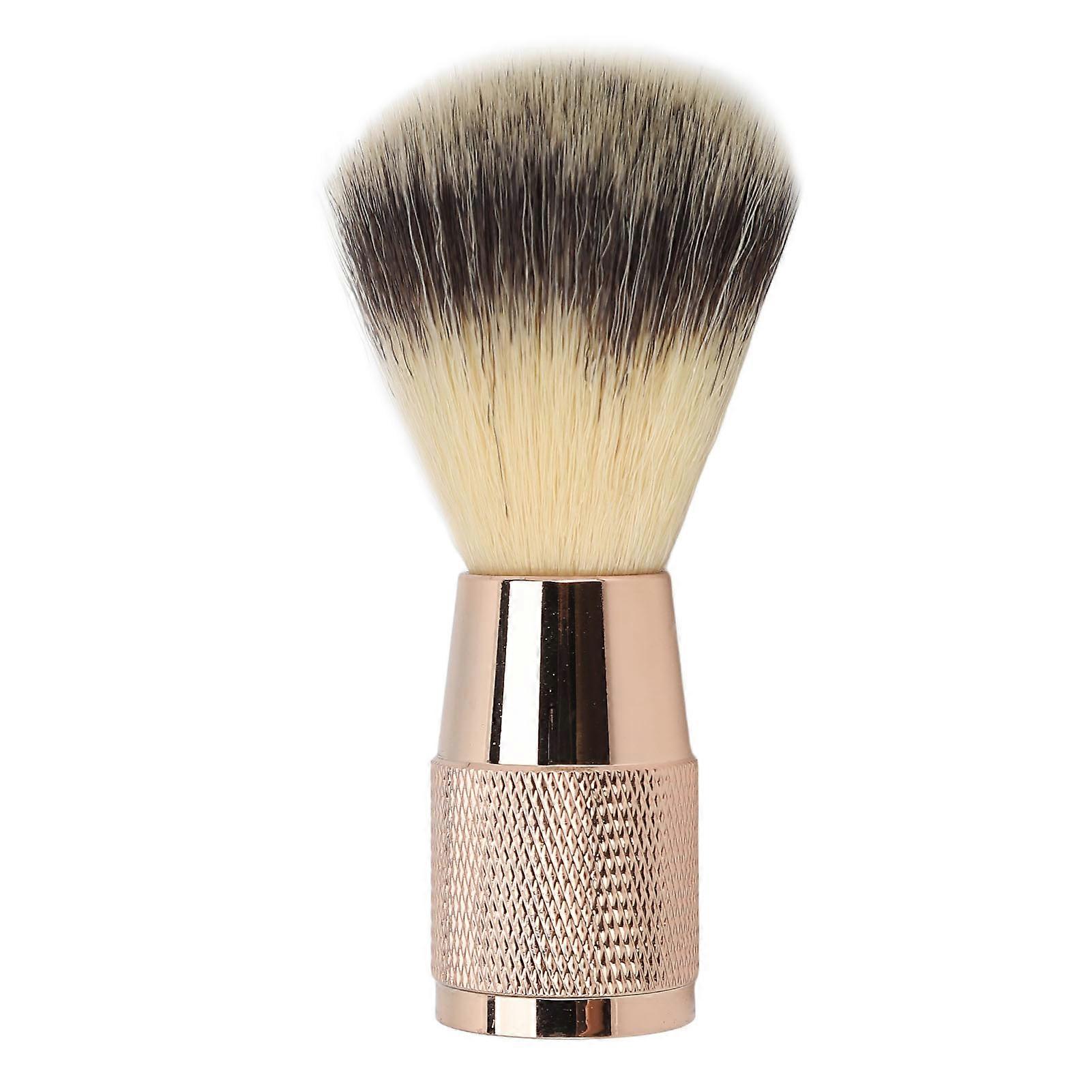 Beard Brush Professional Soft Synthetic Bristles Easy To Foam Quick Dry Portable Men Shaving Brush For Salon Home Use