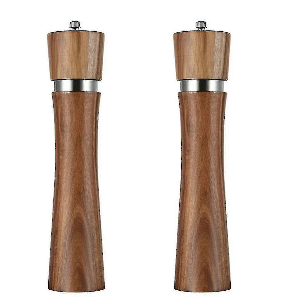 Salt- och pepparkvarn sätter träsalt och