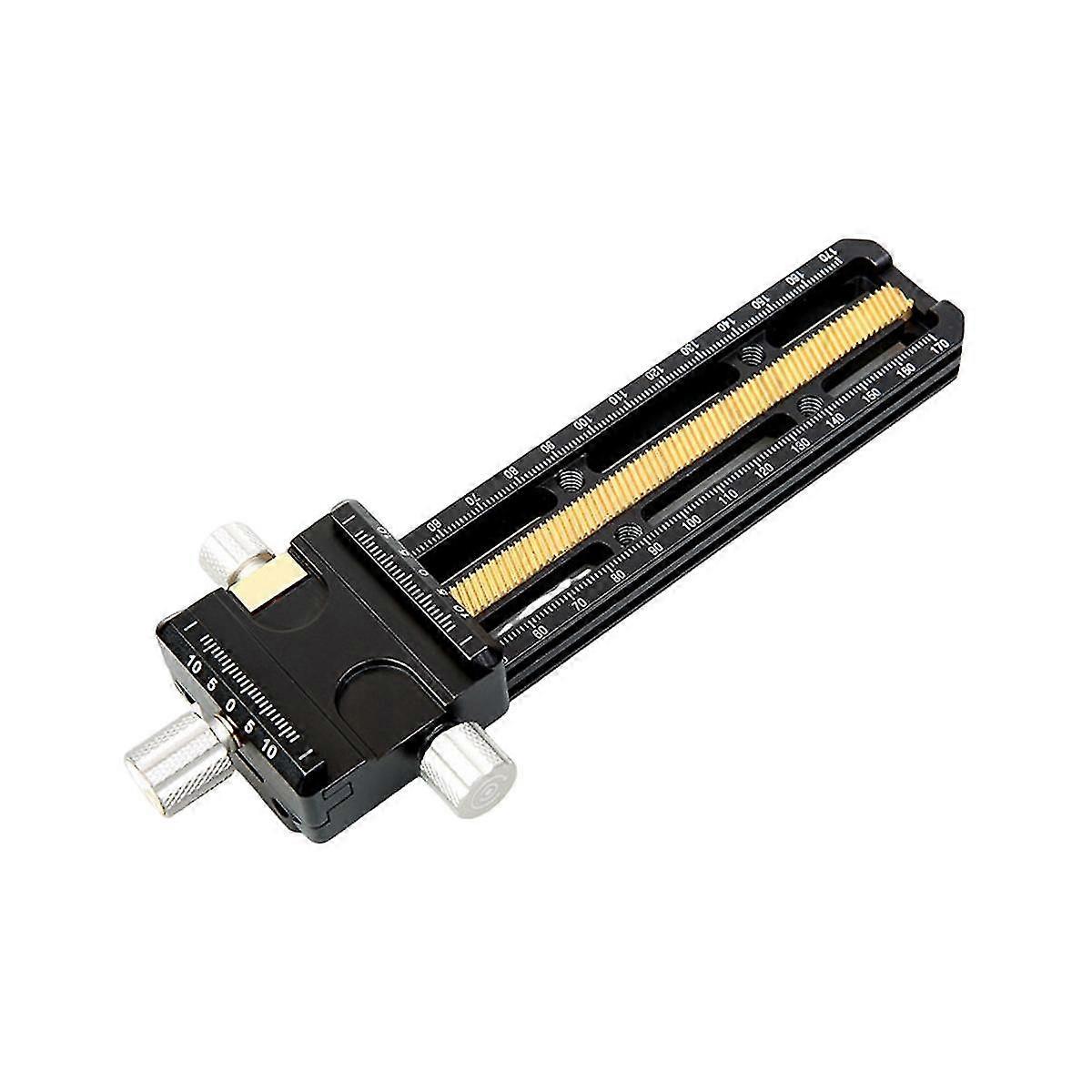 170mm Macro Focusing Rail Slider With Arca-swiss Fit Clamp Quick Release Plate For Close-up And Pho