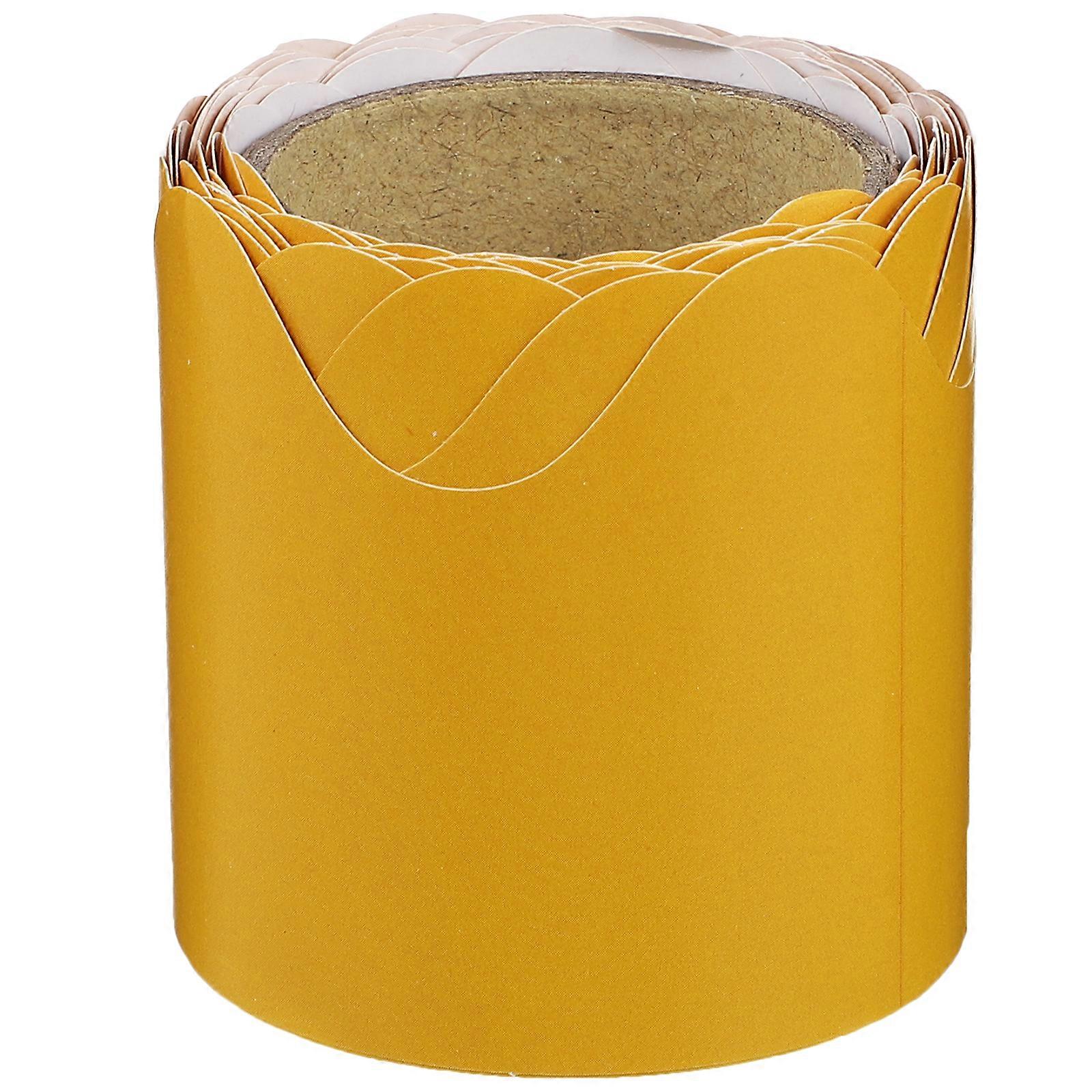 5M Bulletin Border Trim Chalkboard Border Paper Roll School Classroom Wall Decor