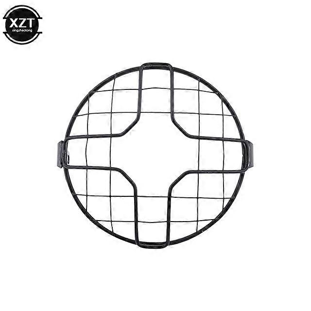 6.5inch Motorcycle Universal Vintage Headlight Protector Retro Grill Light Lamp Cover For Ducati Chopper Yamaha CafeRacer