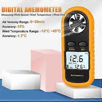 thumbnail image 2 of BTMETER Digital LCD Anemometer – Wind Speed Meter, Gauge With Temp & Humidity 2 of 4