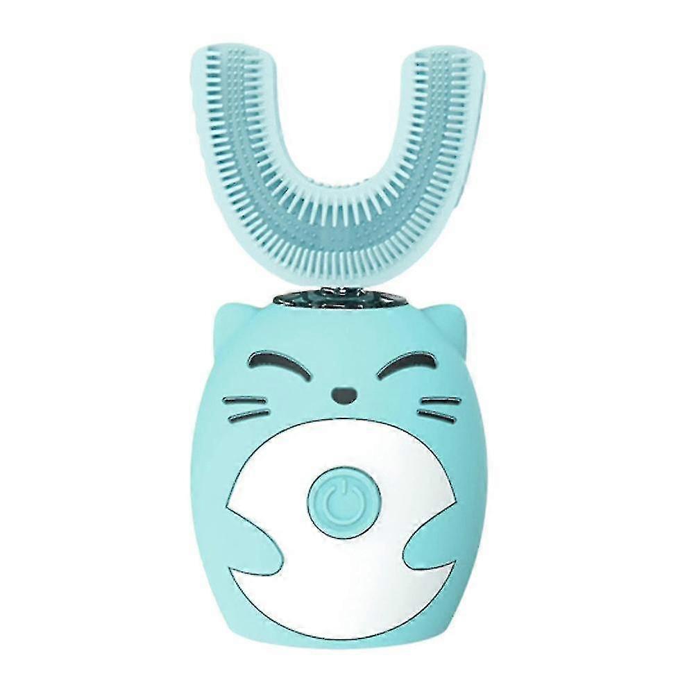 Kids Electric U-shaped Toothbrush With 3 Modes_f