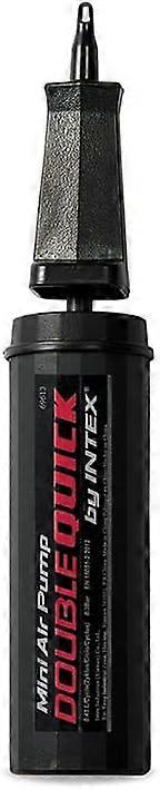 Mini manual inflator with adjustable nozzle