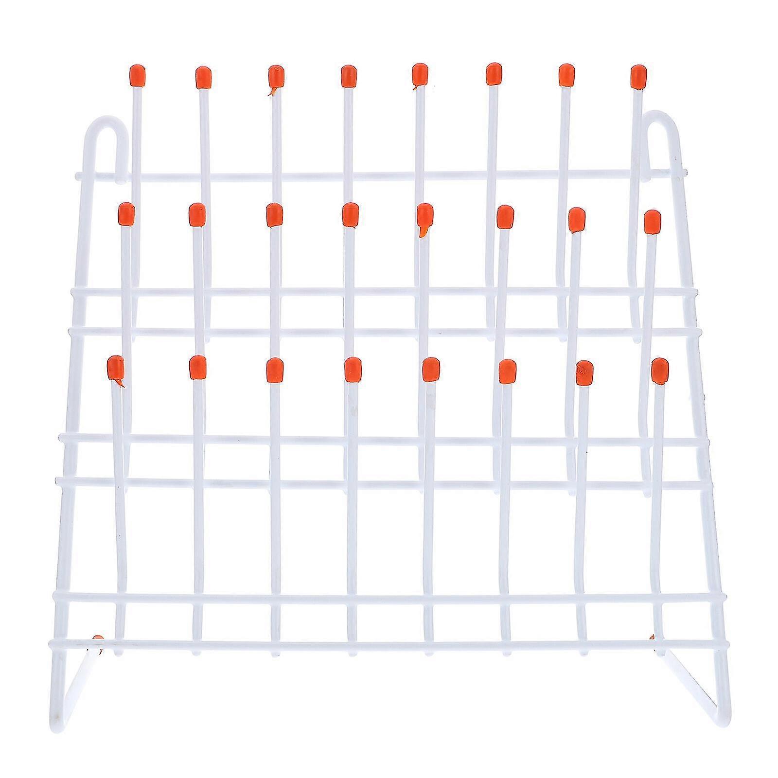 Metal Dish Drying Rack Labware Stand Laboratory Drying Tray Science Drying Rack Lab Drying Rack Cup Drainer Rack