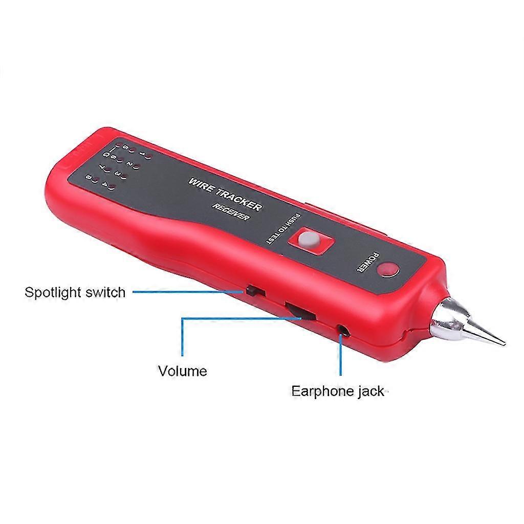 Network Cable Tester For Network Maintenance,telephone Line Toner Detector