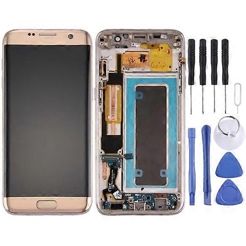 Screen Replacement Display Digitizer for Samsung Galaxy S7 Edge / G9350 With Repair Tool Kits