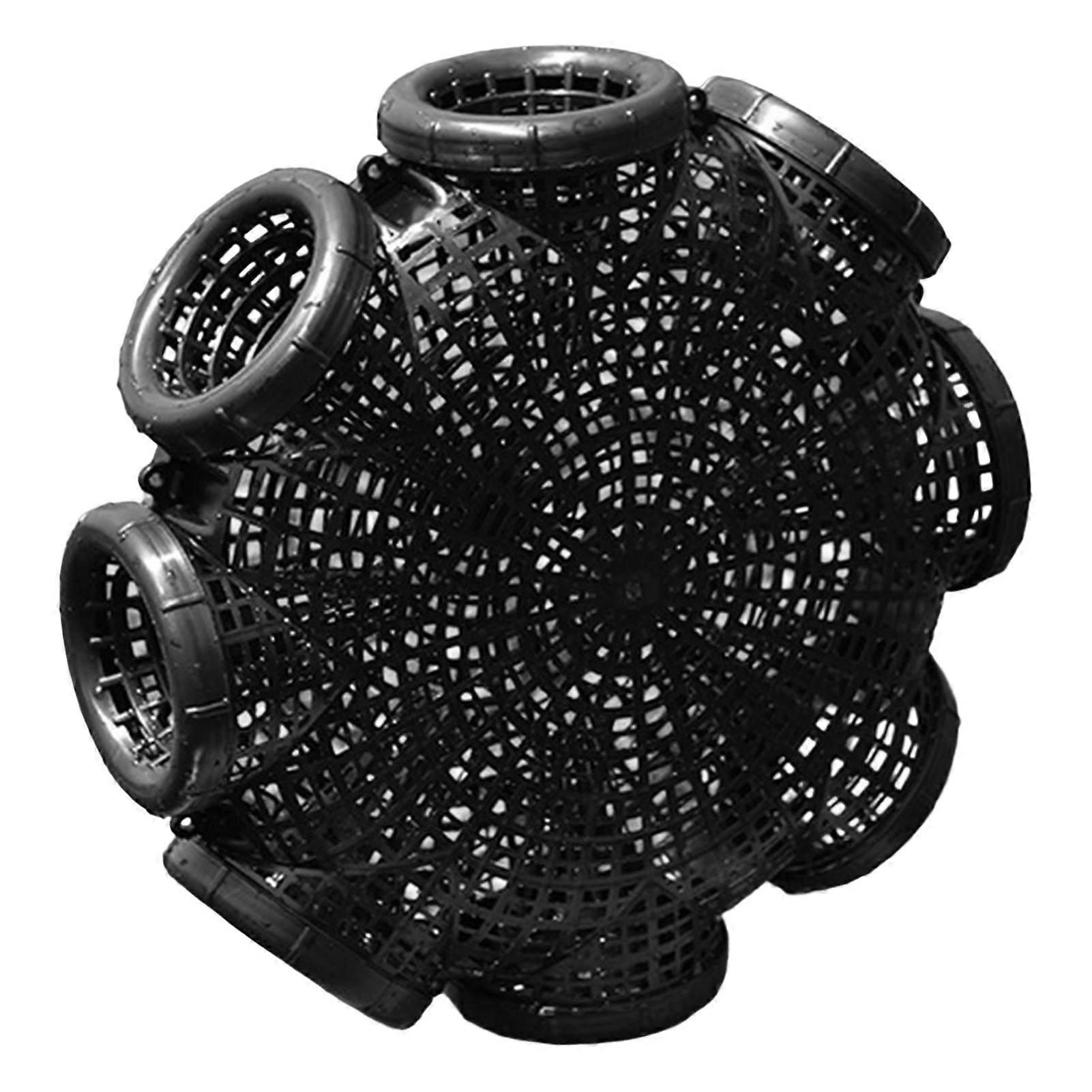 Fishing Bait Trap Crab Net Minnow Fish Cage Mesh Hole Fish Crabs Lobsters Traps