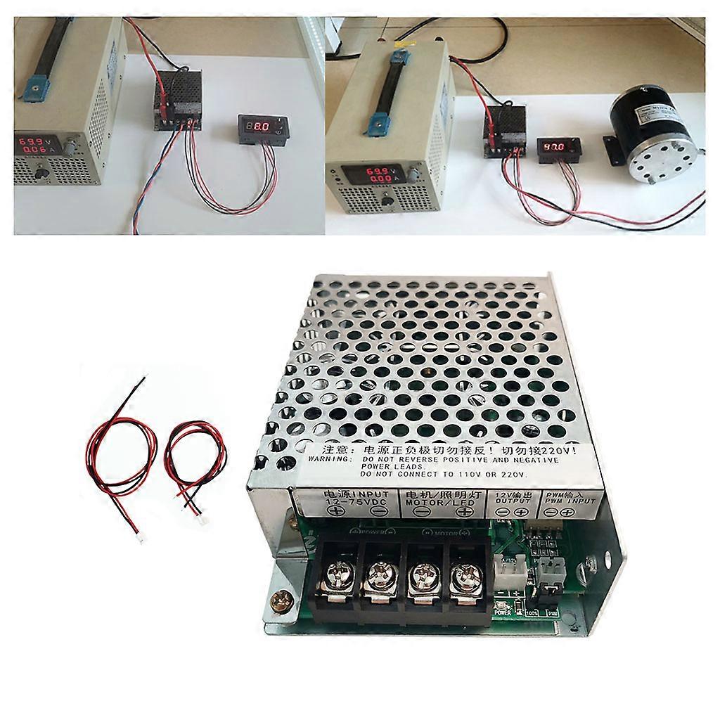 Motor CNC Router Controller Stepless 12-75v High Power Motor Driver Module
