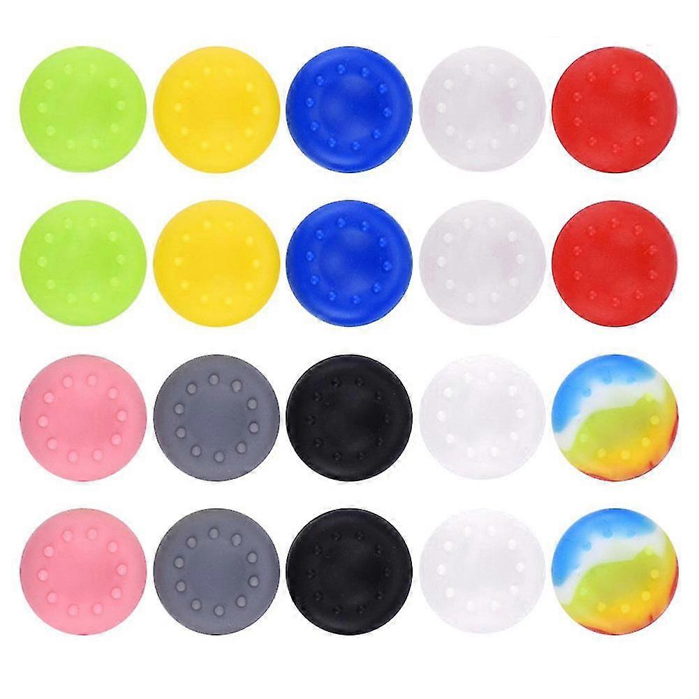 20x silikon tumgrepp caps stick skydda skydd för en, ps4 controllers-haoyi