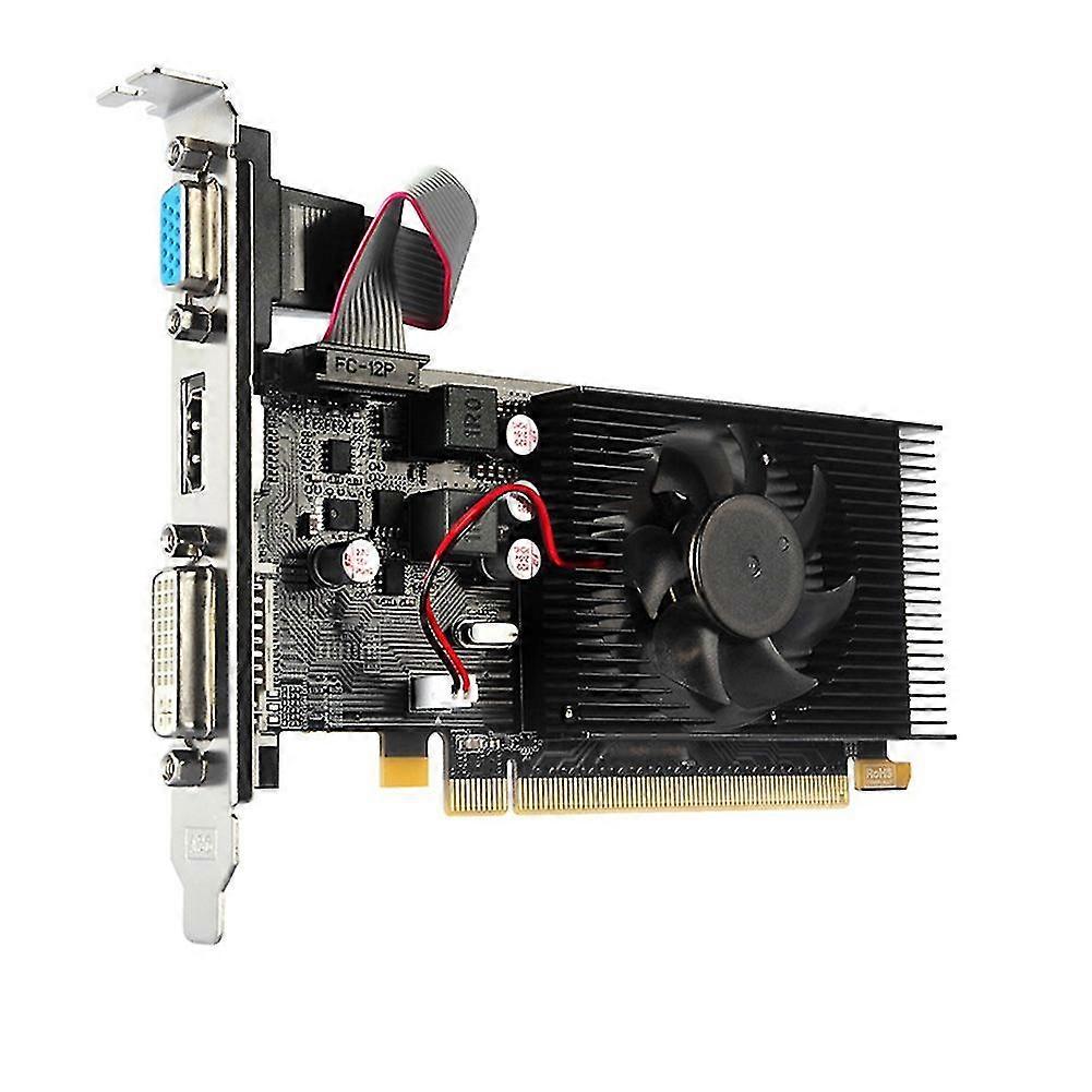 HD7450 Graphics Card 64Bit 2GB GDDR3 PCI-E 2.0 X16 -Compatible VGA DVI-I Video Card for AMD Radeon HD 7450 2G 64 Bit