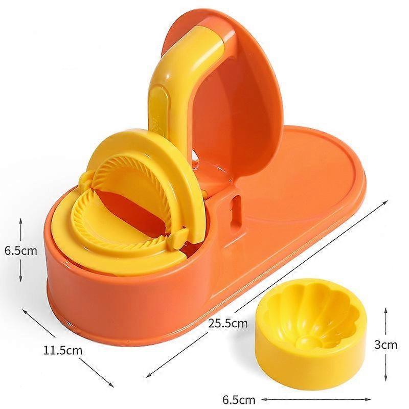 3 in 1 Kitchen Dumpling Mold Pressing Machine, Manual DIY Dumpling Wrapper Maker