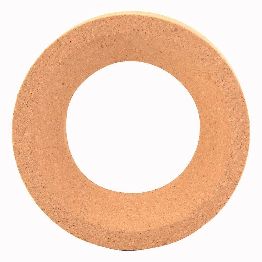 Support de bague en liège synthétique pour flacon à fond rond (120 mm)