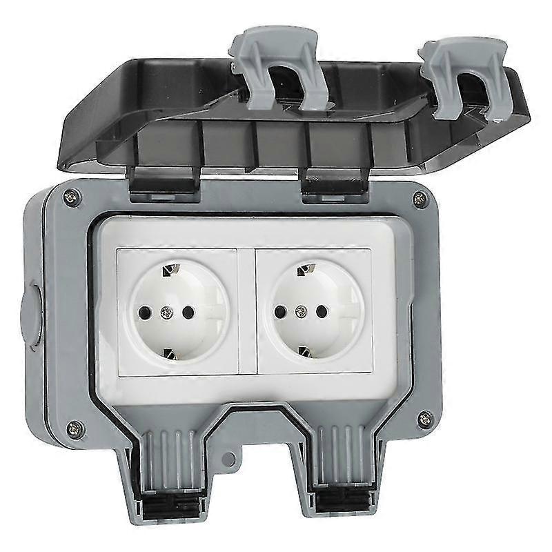 Ip66 Waterproof Socket Bathroom Wall Splash