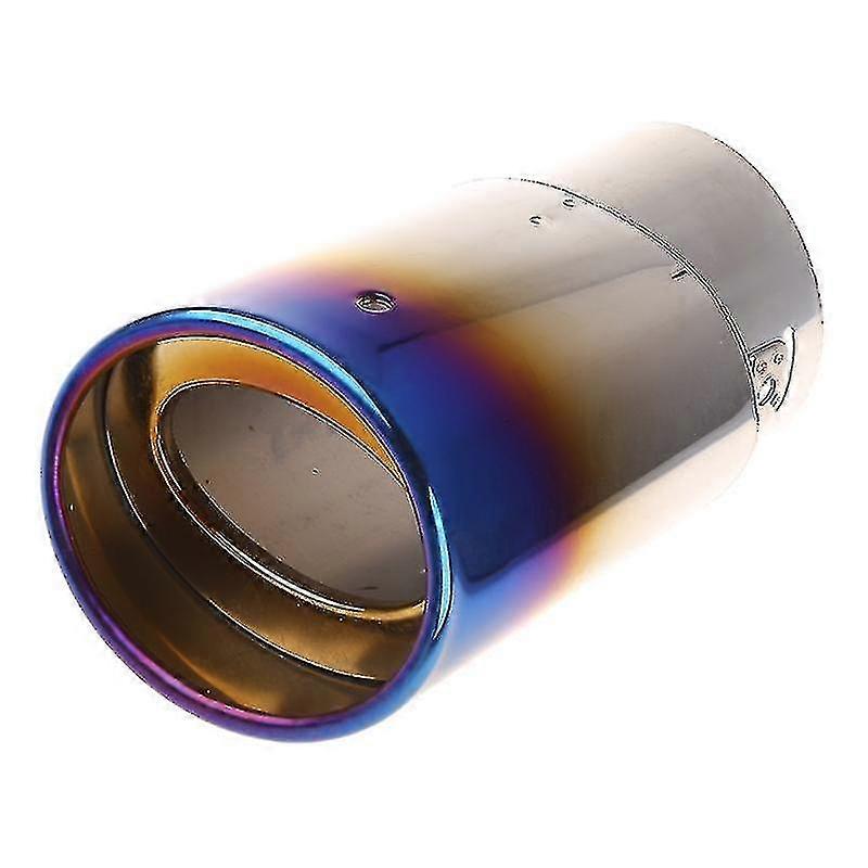 מכונית חזרה פליטה צינור צינור זנב גרון אוניברסלי נירוסטה צינור פליטה טיפים