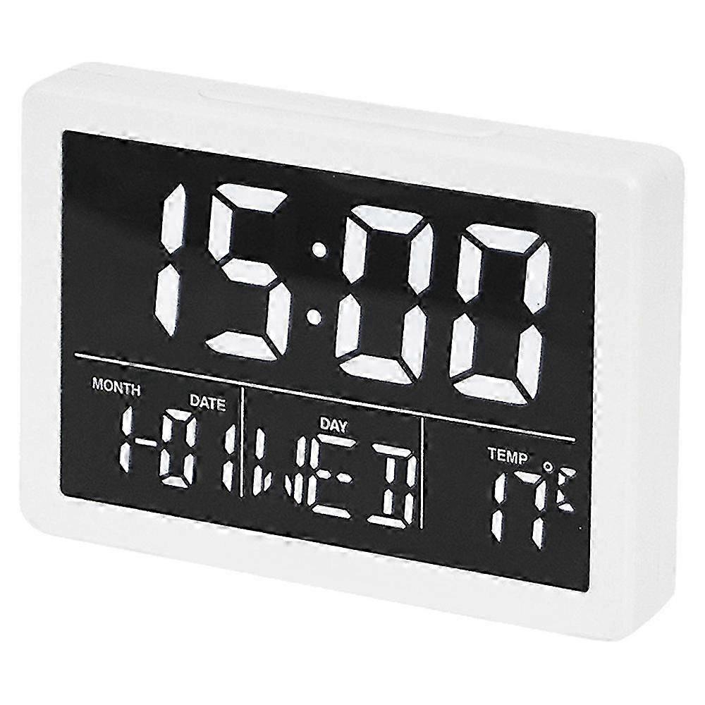 Large screen simple LED clock bedside alarm clock multifunctional electronic clock