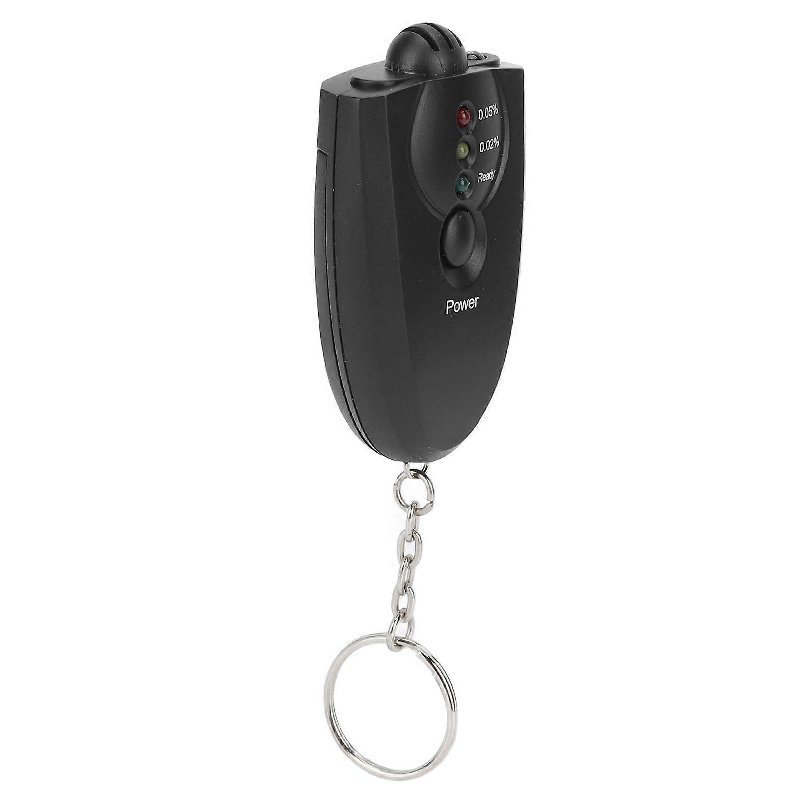 Alcohol Tester Household Backlight Design Portable Compact ABS Battery Powered Alcohol Breathalyzer for Home