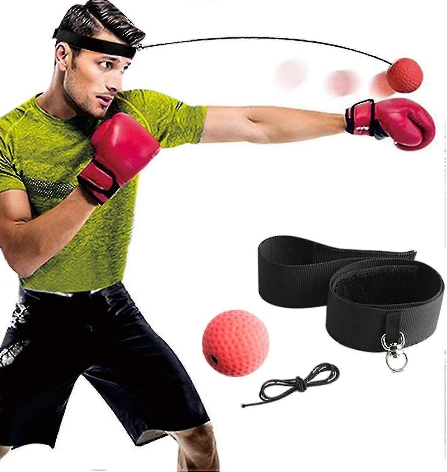 Boxing Reflex Ball Set, Reflex Ball On String With