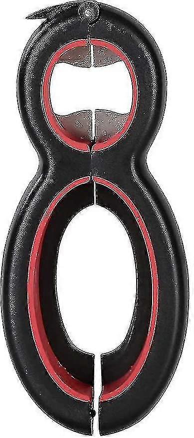 Multifunctional Bottle Opener (black Red) (1pcs)