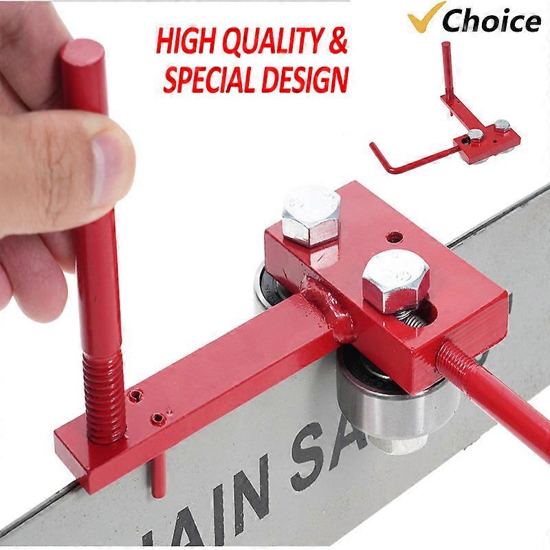Chainsaw Tightening Repair Metal Bar Rail Closing Tool Adjustable Fit Different Gauge Bars