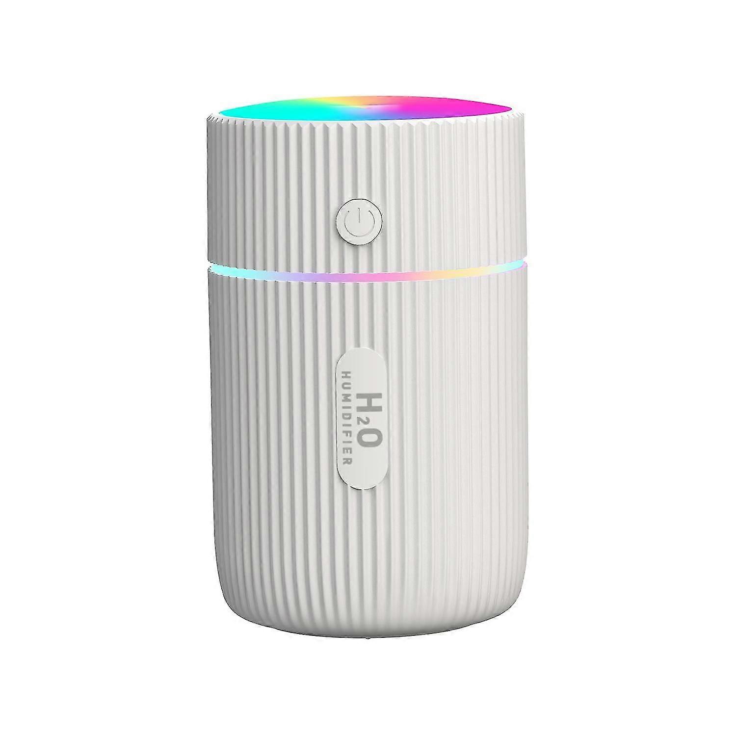 Air Humidifier, Mini Ultrasonic Humidifier, with 2 Adjustable Mist Modes, Auto Shut Off and Colorful