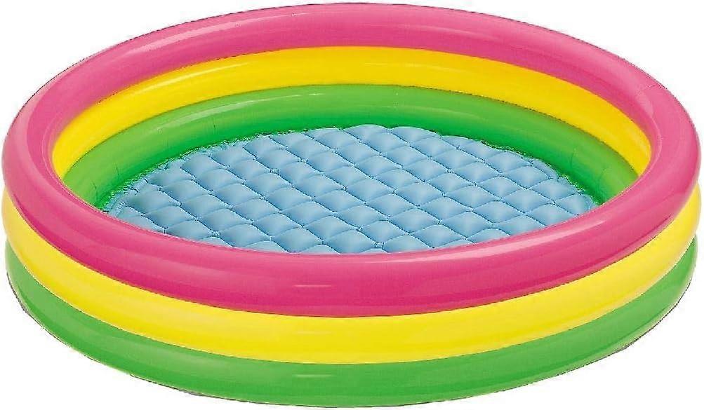 Multicolor Inflatable Kiddie Pools, Baby Swimming Pool Set, Summer Fun for Kids Water Pool Pit Ball Pool I
