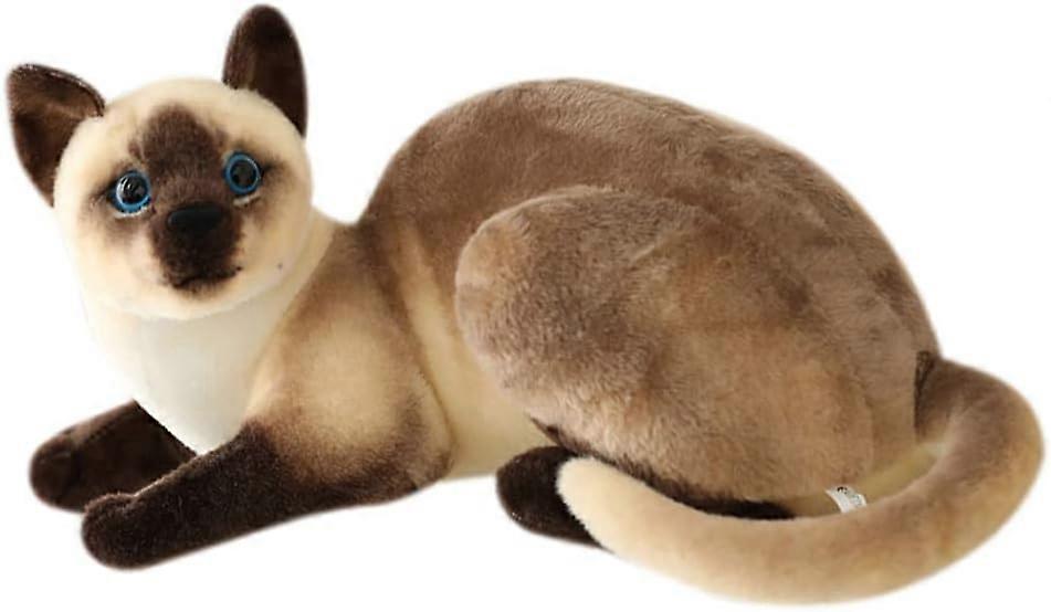 Simulation Stuffed Cat Toy, Plush Doll Soft Plush Bed Sleeping Cat Plush Doll Home Decoration Gift
