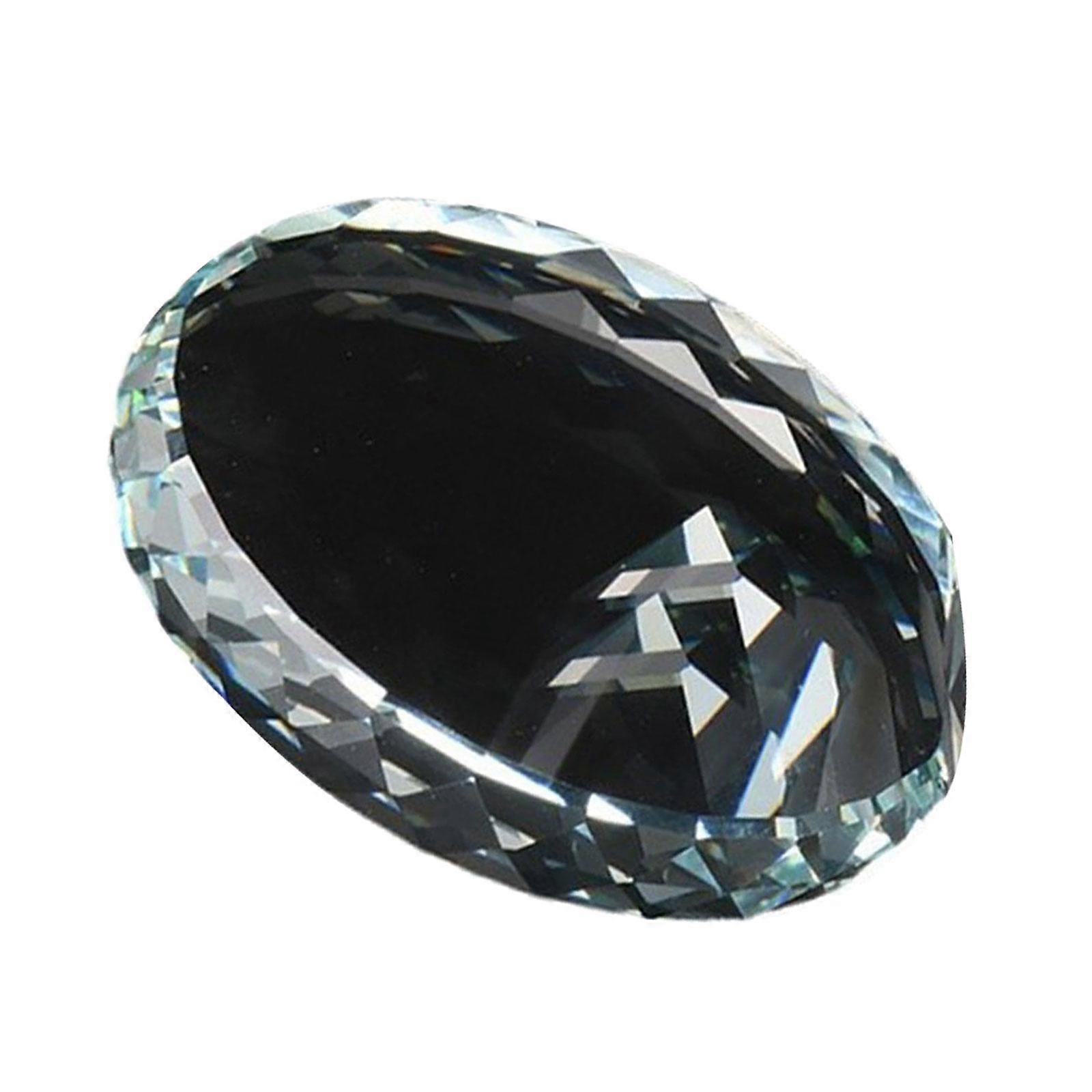 Glass Display Riser Round Transparent Display Base for Table Show Decoration Multi faceted