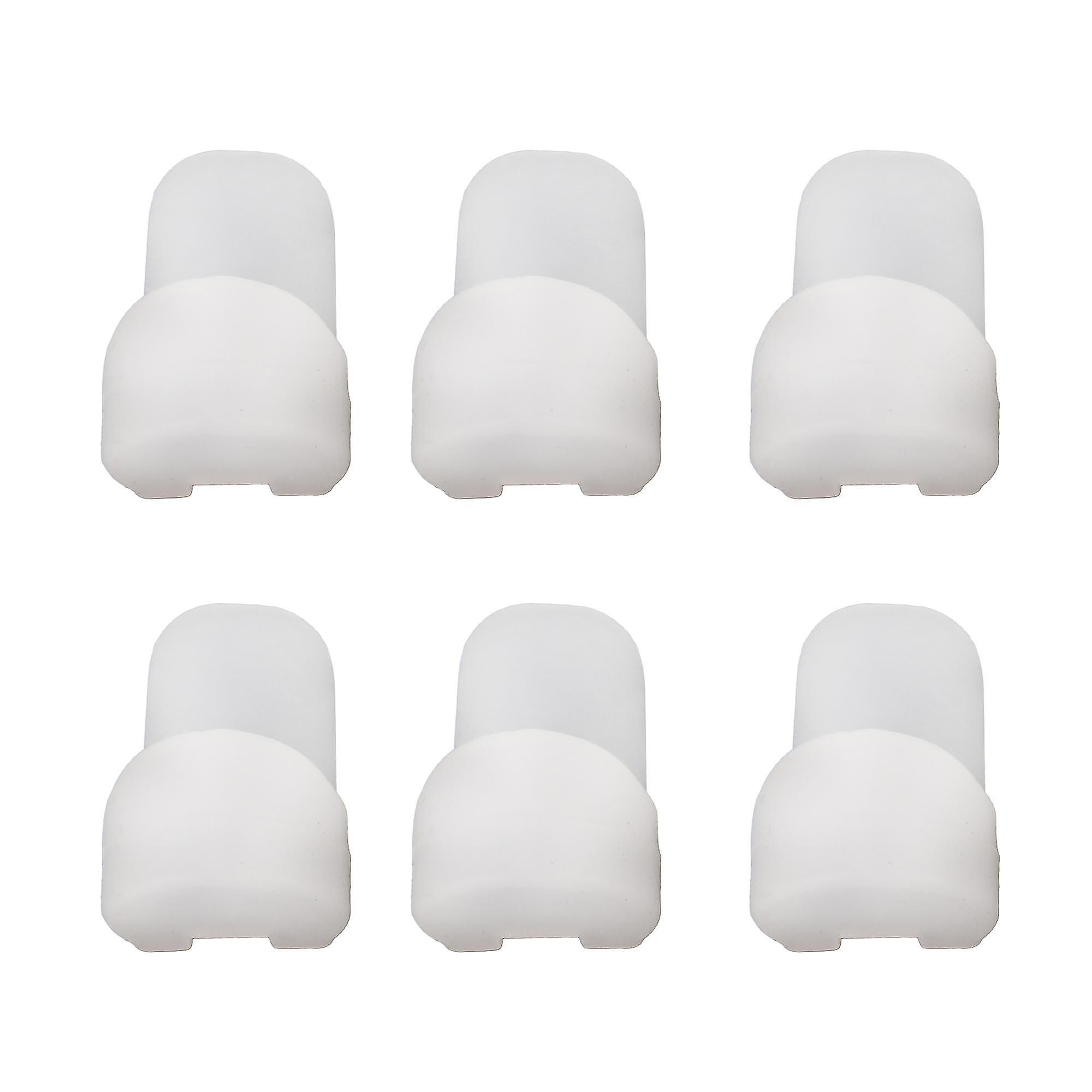 Clarinet Small Parts 6 Pcs Rest Replacement Rubber Clarinet Oboe Finger Thumb Cushion Part