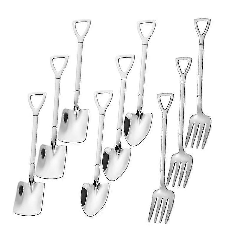 Shovel Spoon Fork Shovel Coffee Spoon