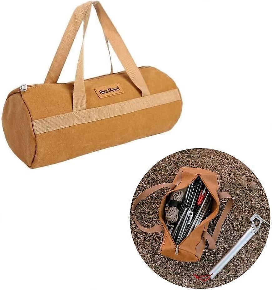 Empty Tool Case, Small Tool Bag, Portable Multifunctional Tool Case, Zippered Canvas Tool Bags