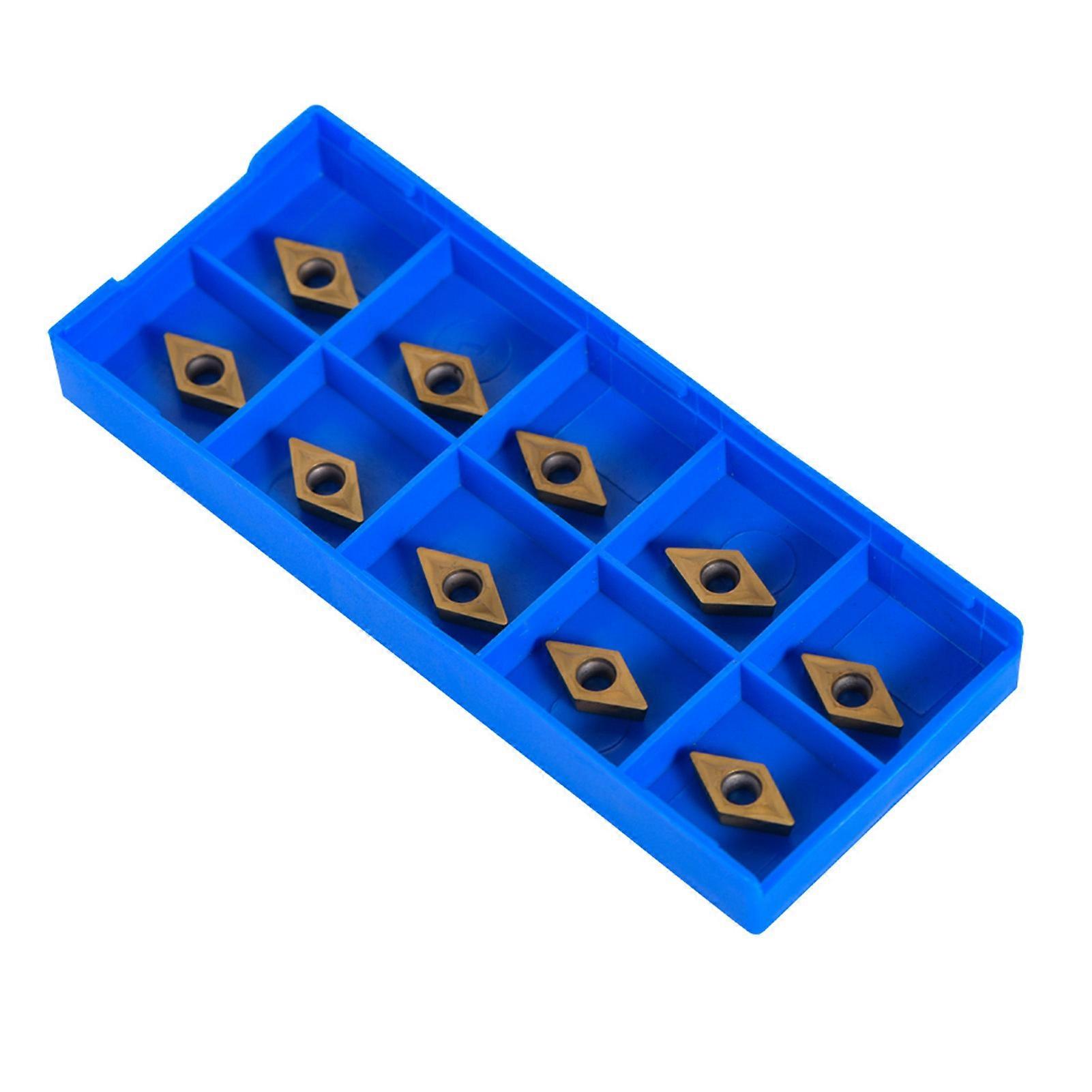 CNC Carbide Inserts Blade Cutter Lathe Turning Tool - 10pcs with Box