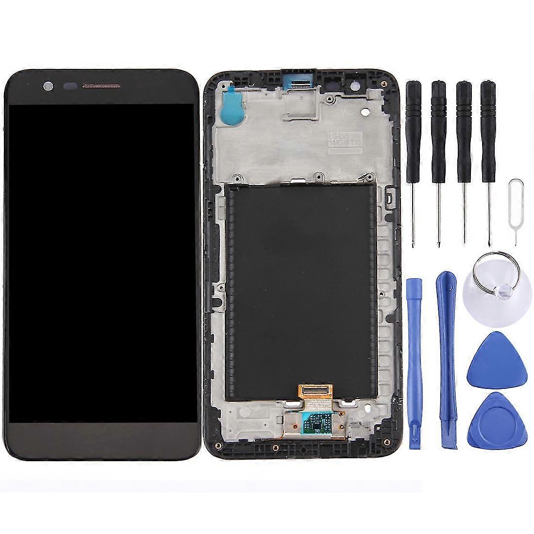 Ecran LCD TFT compatible LG K10 2017 avec Digitizer Full Assembly (Noir)