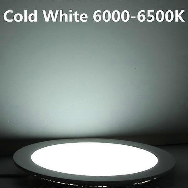 فائق السطوع 3 واط 6 واط 9 واط 12 واط 15 واط 25 واط قابل للتعتيم بقيادة سقف راحة النازل جولة لوحة ضوء 85-265 فولت أدى لوحة لمبة ضوء