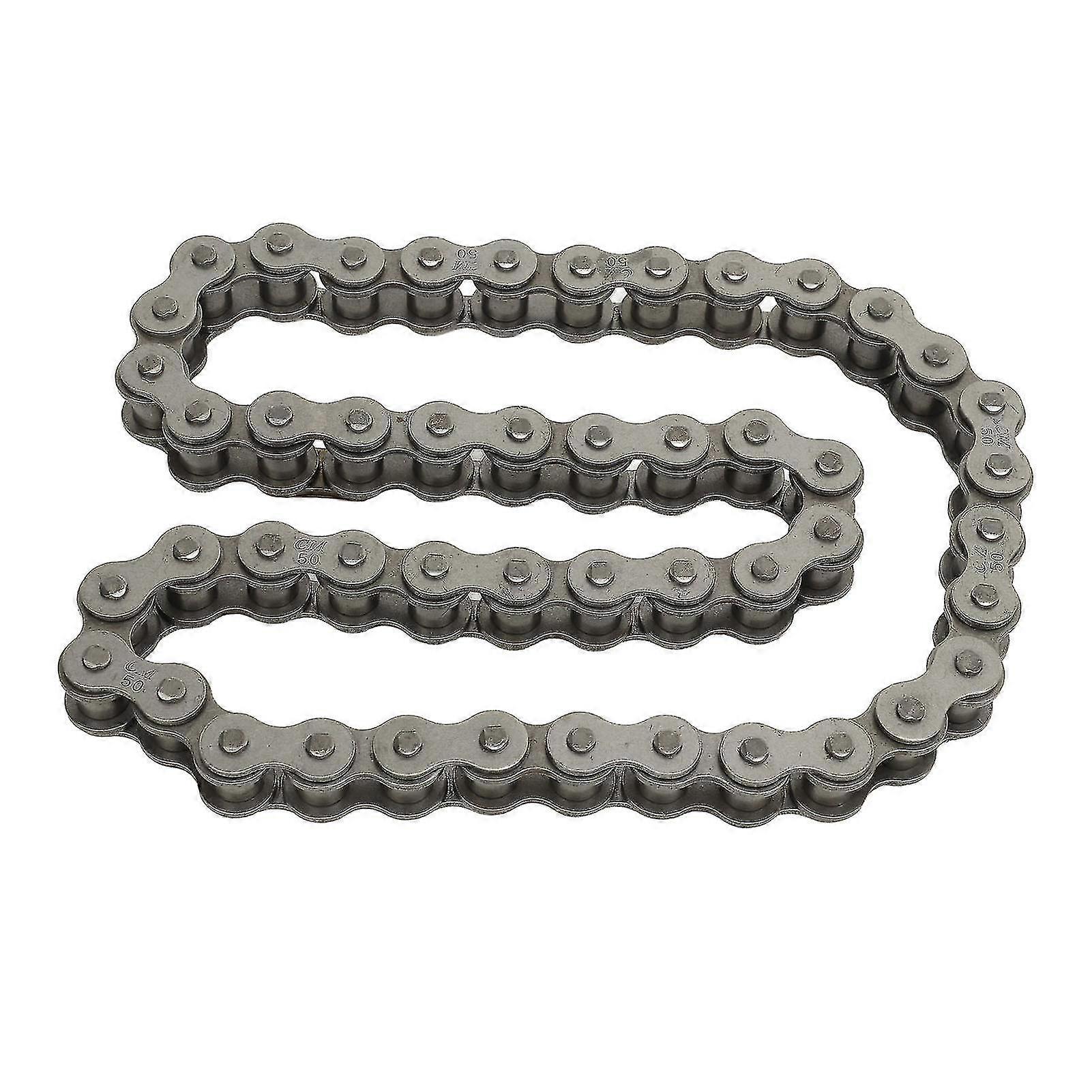 Drive Chain High Strength Low Noise Wear Resistant 48 Links Replacement for Sunl 150cc 250cc Go Kart