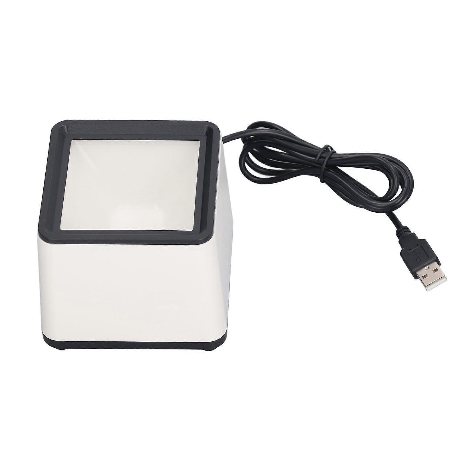2D Desktop Hands Free Barcode Scanner for Quick Response Voice Announcement in Business