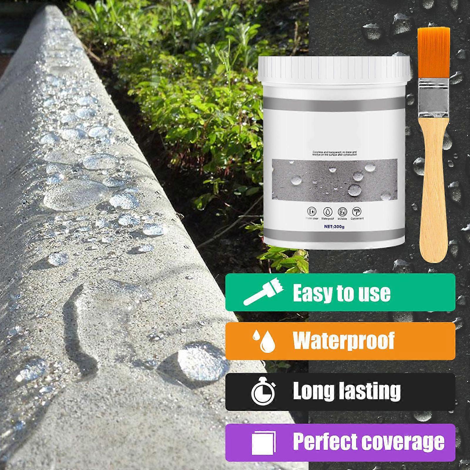 100% New,3pcs 30+100+300g Sealing Paint For Plugging And Smashing Bricks With Brush