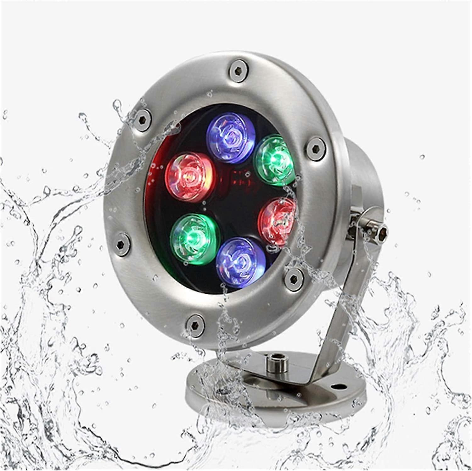 LED Pool Spotlight 12V IP68 Vattentät Pool Spotlight